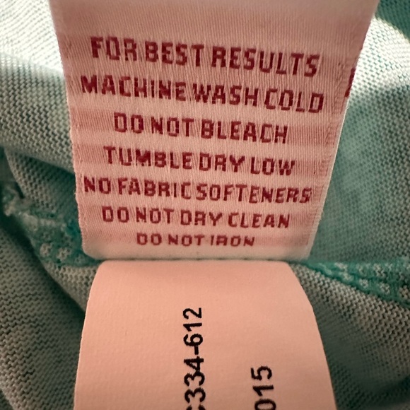 Magnolia Lane Collection Green Teal Sleeveless Masters Golf Polo Shirt - Picture 10 of 11